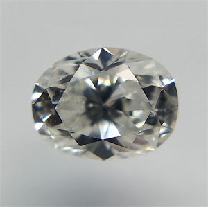 Picture of Natural Diamond 0.23 Carats, Oval with  Cut, E Color, SI2 Clarity and Certified by GIA