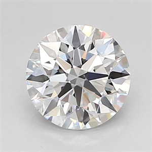 Picture of Lab Grown Diamond 1.09 Carats, Round with Ideal Cut, D Color, VVS2 Clarity and Certified by IGI
