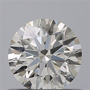 Foto Diamante Natural 0.56 quilates, Redondo , Color I, claridad VVS2 y certificado GIA de