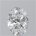 Diamante Natural 0.90 quilates, Ovalado , Color D, claridad VS1 y certificado GIA