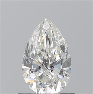 Foto Diamante Natural 0.80 quilates, De pera , Color I, claridad SI2 y certificado GIA de