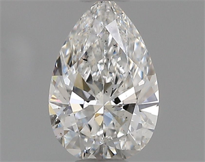 Foto Diamante Natural 0.50 quilates, De pera , Color E, claridad SI1 y certificado GIA de