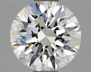 Picture of Natural Diamond 0.73 Carats, Round with Excellent Cut, H Color, SI1 Clarity and Certified by GIA