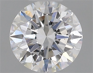 Foto Diamante Natural 0.40 quilates, Redondo , Color D, claridad SI1 y certificado GIA de