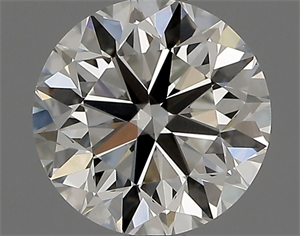 Picture of Natural Diamond 1.01 Carats, Round with Very Good Cut, H Color, VVS1 Clarity and Certified by IGI