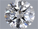 Diamante Natural 0.70 quilates, Redondo , Color F, claridad VS2 y certificado GIA