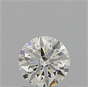 Natural Diamond 0.90 Carats, Round with Excellent Cut, K Color, SI1 Clarity and Certified by GIA