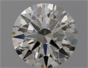 Diamante Natural 0.52 quilates, Redondo , Color I, claridad IF y certificado GIA