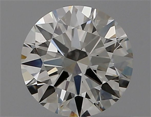 Foto Diamante Natural 0.52 quilates, Redondo , Color I, claridad IF y certificado GIA de