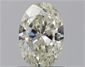 Diamante Natural 0.71 quilates, Ovalado , Color L, claridad SI1 y certificado GIA