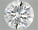 Del inventario de diamantes de laboratorio, 5.07 quilates, Redondo , Color D, claridad VS1 y certificado IGI