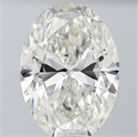 Natural Diamond 10.02 Carats, Oval with  Cut, I Color, VS1 Clarity and Certified by IGI