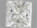 Natural Diamond 1.01 Carats, Princess with  Cut, K Color, VVS1 Clarity and Certified by GIA