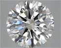 Del inventario de diamantes de laboratorio, 4.10 quilates, Redondo , Color G, claridad VS1 y certificado IGI
