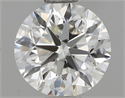 Natural Diamond 0.90 Carats, Round with Very Good Cut, I Color, SI2 Clarity and Certified by IGI