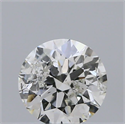 Diamante Natural 0.40 quilates, Redondo , Color H, claridad I1 y certificado IGI