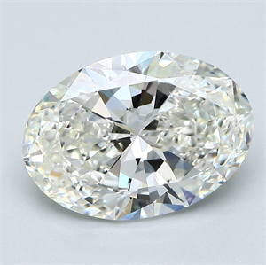 Picture of Natural Diamond 3.01 Carats, Oval with  Cut, I Color, VS1 Clarity and Certified by GIA