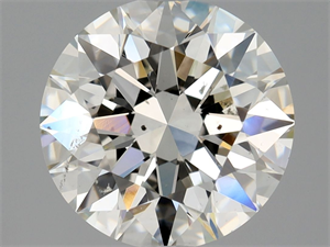 Foto Diamante Natural 2.03 quilates, Redondo , Color H, claridad SI2 y certificado GIA de