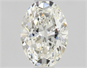 Diamante Natural 0.53 quilates, Ovalado , Color J, claridad VS1 y certificado GIA