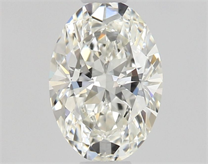 Foto Diamante Natural 0.53 quilates, Ovalado , Color J, claridad VS1 y certificado GIA de