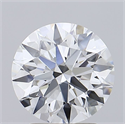 Lab Grown Diamond 2.30 Carats, Round with Ideal Cut, E Color, VVS2 Clarity and Certified by IGI