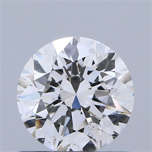 Picture of Natural Diamond 0.70 Carats, Round with Very Good Cut, I Color, SI2 Clarity and Certified by GIA