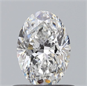 Diamante Natural 0.56 quilates, Ovalado , Color E, claridad VS2 y certificado GIA