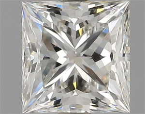 Picture of Natural Diamond 1.01 Carats, Princess with  Cut, J Color, VS1 Clarity and Certified by GIA