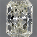 Natural Diamond 0.60 Carats, Radiant with  Cut, L Color, VVS2 Clarity and Certified by GIA