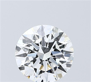 Picture of Lab Grown Diamond 2.04 Carats, Round with Ideal Cut, D Color, VVS1 Clarity and Certified by IGI