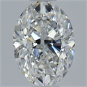 Diamante Natural 0.93 quilates, Ovalado , Color G, claridad VS1 y certificado GIA