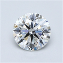Natural Diamond 0.80 Carats, Round with Excellent Cut, E Color, VS2 Clarity and Certified by GIA