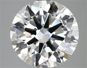 Picture of Lab Grown Diamond 5.09 Carats, Round with Excellent Cut, E Color, VS1 Clarity and Certified by IGI