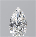 Natural Diamond 0.70 Carats, Pear with  Cut, F Color, VS1 Clarity and Certified by GIA