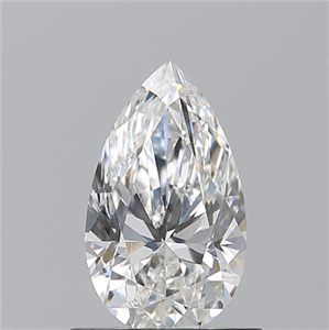 Picture of Natural Diamond 0.70 Carats, Pear with  Cut, F Color, VS1 Clarity and Certified by GIA