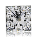 Natural Diamond 1.20 Carats, Princess with  Cut, I Color, VS1 Clarity and Certified by GIA