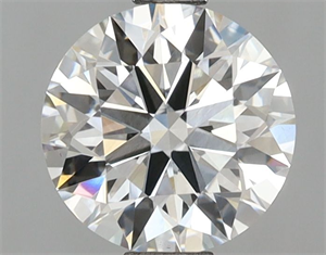 Picture of Lab Grown Diamond 1.54 Carats, Round with Ideal Cut, F Color, VVS1 Clarity and Certified by IGI