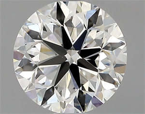 Picture of Natural Diamond 1.02 Carats, Round with Very Good Cut, H Color, VS1 Clarity and Certified by GIA
