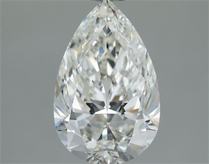 Picture of Natural Diamond 1.50 Carats, Pear with  Cut, H Color, VS1 Clarity and Certified by IGI