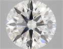 Del inventario de diamantes de laboratorio, 4.08 quilates, Redondo , Color E, claridad VS2 y certificado IGI