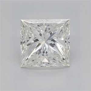 Foto Diamante Natural 1.21 quilates, Princesa , Color I, claridad VS1 y certificado GIA de