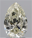 Natural Diamond 1.52 Carats, Pear with  Cut, K Color, SI2 Clarity and Certified by IGI