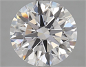 Lab Grown Diamond 2.46 Carats, Round with Ideal Cut, D Color, IF Clarity and Certified by IGI
