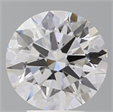 Lab Grown Diamond 4.10 Carats, Round with Ideal Cut, E Color, VS1 Clarity and Certified by IGI