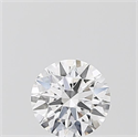 Lab Grown Diamond 0.72 Carats, Round with Ideal Cut, D Color, VVS2 Clarity and Certified by IGI