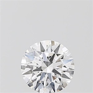 Picture of Lab Grown Diamond 0.72 Carats, Round with Ideal Cut, D Color, VVS2 Clarity and Certified by IGI