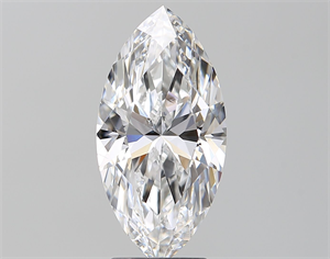 Picture of Natural Diamond 3.20 Carats, Marquise with  Cut, D Color, SI1 Clarity and Certified by GIA