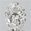 Diamante Natural 1.20 quilates, Ovalado , Color F, claridad SI1 y certificado GIA