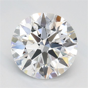 Picture of Lab Grown Diamond 0.95 Carats, Round with Ideal Cut, D Color, VVS1 Clarity and Certified by IGI
