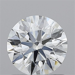 Picture of Natural Diamond 0.80 Carats, Round with Excellent Cut, D Color, VS2 Clarity and Certified by GIA